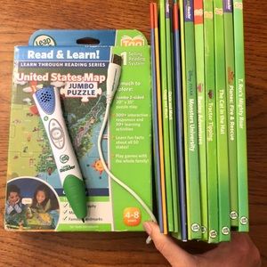 Leap Frog Leap Reader Lot